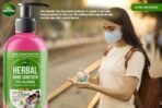 Parle Ropvatika 1 Liter Rose Herbal Hand Sanitizer, 4-Hour Protection, Natural Ingredients (Rose 500ml x 2 (1 Liter)) - Fast UK Delivery - Image 6