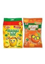 Parle Orange Bite and Mango Bite, 289gm - Pack of in Poly Pack - Fast UK Delivery - Image 2