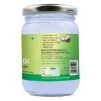 Organic Wellness Virgin Coconut Oil 250ml Bottle I Pure for Baby Massage I Coconut Oil for Hair and Skin I Paraben and Sulphate Free - Fast UK Delivery - Image 6