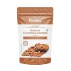 Farmley California Almonds Whole 250g | High Fiber & Protein | Premium Badam Giri | Value Pack (Pack of 1) - Fast UK Delivery - Image 2