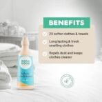 Born Good Plant Based Japanese Cypress Fragrance Fabric Conditioner (Softener) Biodegradable, Non-Toxic And Eco-Friendly - 1 Ltr (Pack of 1) - Fast UK Delivery - Image 3