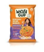 WickedGud Nourishing Schezwan Instant Noodles (69 gm x 4) | Healthy Noodles | No Maida | No Oil | No MSG | High Protein | High Fibre | Cholesterol Free - Fast UK Delivery - Image 2