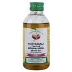 VAIDYARATNAM Ksheerabala Thailam with Free Pachak Methi, Standard, Multi, 200 ml - Fast UK Delivery - Image 2