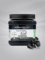 Gemblue Biocare Face and Body Gel | Skin Brightening | Hydrating | Non Greasy | Moisturizing | Light Weight | Nourishing Formula (Gemblue Biocare Charcoal Gel, 385ml 12.92 fl oz.) - Fast UK Delivery - Image 3