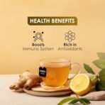 Twinings Lemon and Ginger Tea, 25 Tea Bags, 72 Grams - Fast UK Delivery - Image 4