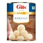Gits Open & Eat Rasgulla Tin, 16 Pieces per Can, Mouth-Watering Indian Mithai, 1Kg - Fast UK Delivery - Image 3