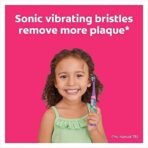 Colgate Barbie Toothbrush For Kids, Battery Powered Electric Toothbrush, Age 3+, Kids Toothbrush With Extra Soft Bristles And Slim Handle, Includes Replaceable Batteries, Pack of 1 - Fast UK Delivery - Image 6