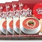 Bambino Tomato Soup Powder Each 50 Gms X Pack of 5 - Fast UK Delivery