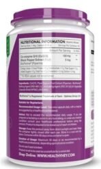HealthyHey Nutrition High Absorption CoQ10 with BioPerine-125mg -Pack of 60 Capsules - Fast UK Delivery - Image 3