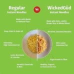 WickedGud Nourishing Instant Noodles Range (Single Packs) | No Maida | No Oil | No MSG | High Protein | High Fibre | Cholesterol Free - Fast UK Delivery - Image 4
