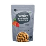 Farmley Premium Black Pepper Flavoured Roasted Dry Nut Cashew Snacks 200 gm Rich in Protein Crunchy & DeliciousFarmley Premium Classic Salted Roasted Dry Nut Cashew Snacks 200 - Fast UK Delivery - Image 3