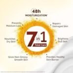 Mamaearth Ubtan Moisturizing Body Lotion with Turmeric & Saffron for Glowing Skin | 48H Moisturization | Nourishes Dry Skin | 7 in1 Total Care | 100% Natural Butter | Non-Greasy Smooth Skin | 400 ml - Fast UK Delivery - Image 5