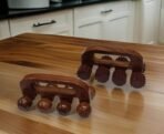 FA INDUSTRIES Wooden B 8ack Massager Back Pain Relief Whole Body Massager Of 8 Massage Roller (Size - 16 x 7.5 x 7.5 cm) Combo Pack of 2 - Fast UK Delivery - Image 6