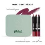 SUGAR Cosmetics Matte as Hell Lip Crayon Set (Pack of 3) | Lasts upto 8hrs | Water Resistent Lipstick for Women | Nude Shades - Fast UK Delivery - Image 3