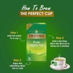 Twinings Pure Green Tea, 25 Teabags, Green Tea, Perfectly Balanced & Refreshing, 50 Grams - Fast UK Delivery - Image 5