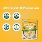 CURRYiT Mix Veg Soup 55 g (Pack of 2) | Tasty & Fresh Vegetables Flavor | First-Ever Instant Premix Soup in Thick Paste Form | Ready to Cook & Eat Food in Just 1 Minute |No Preservatives & Corn Flour - Fast UK Delivery - Image 4
