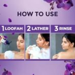 LUX, Black Orchid & Juniper Oil Bodywash, Refill Pack, 400 ml, for Soft and Glowing Skin, with Glycerin, Long Lasting Fragrance, Paraben Free, for Women - Fast UK Delivery - Image 7