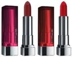 Maybelline New York Color Sensational Creamy Matte Lipstick, 696 Burgundy Blush, 3.9g & Maybelline New York Color Sensational Creamy Matte Lipstick, 640 Red Liberation, 3.9g - Fast UK Delivery - Image 2