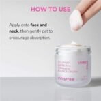 Innisfree Collagen Green Tea Ceramide Bounce Cream 1.7 fl oz (50 ml) for Plump Skin, Korean Skincare Cream - Fast UK Delivery - Image 6