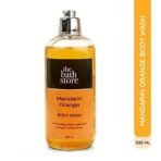 The Bath Store Mandarin Orange Body Wash Shower Gel | Tan Removal Body Wash | Shower Gel for Men & Women | Body Wash for Summer | Cleanses Acne & Exfoliating Body Wash | Long Lasting Fragrance - 300 Ml - Fast UK Delivery - Image 3