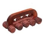 FA INDUSTRIES Wooden 10 Wheel massager (8x3.5 cm), Wooden Handle massager (6x3.5 cm) Combo Kit (Set of 2) (Only Massager Manufacturering) - Fast UK Delivery - Image 3