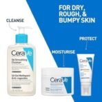 CeraVe SA Smoothing Cleanser For Dry, Rough & Bumpy Skin, contains Salicylic Acid, Dermatologist Recommended Face wash (236ml) - Fast UK Delivery - Image 7