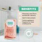 Born Good Plant Based Turkish Applewood Fragrance Disinfectant Liquid Floor and Surface Cleaner, Biodegradable, Non-Toxic And Eco-Friendly - 1 Ltr (Pack of 1) Refill Pouch - Fast UK Delivery - Image 3