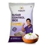 Sugar.Fit Active Sugar Control Rice -1kg, Telangana Sona Masoori Rice,Full Grain Raw Rice,Lab Tested Low GI for Diabetic,100% Natural,Supports Healthy Blood Sugar Levels,Pack of 1 - Fast UK Delivery - Image 2