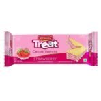 Treat CREME Wafers - Strawberry Flavoured Wafer Biscuit | 55 gm - Fast UK Delivery - Image 2