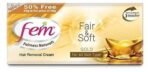 FEM Fairness Naturals Hair Removal Cream Fair And Soft - 40 G (50% Extra) for Women - Fast UK Delivery - Image 2