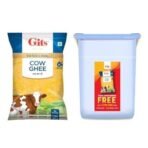 Gits Cow Ghee 1L Pouch with Free Container - Fast UK Delivery - Image 2