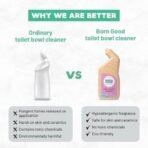 Born Good Plant Based Toilet Cleaner 500 ml (Pack of 1), Biodegradable, Arctic Air Fragrance, Non-Toxic And Eco-Friendly - Fast UK Delivery - Image 4