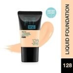 Maybelline New York Fit Me Matte+Poreless Liquid Foundation Medium Coverage For Oily Skin Tube,115 Ivory,18Ml & 128 Warm Nude,18Ml,Pack Of 1 - Fast UK Delivery - Image 7
