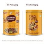 Farmley Classic Date Bites 200 gm I Dates Barfi Made with Dates, Pista, Cashews, Almonds, Honey and Pure Ghee I Dry Fruits Nuts, Healthy Snacks Sweets,Gluten Free, No Added Sugar - Fast UK Delivery - Image 6