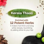 Mamaearth Kerala Thaali Hair Oil with Hibiscus, Bhringraj, Methi Dana & Amla for Thick & Long Hair - 150 ml | Stimulates Hair Growth | Nourishing Thali | 100% Natural Herbs | 12 Potent Herbs - Fast UK Delivery - Image 5