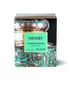 Newby Jasmine Blossom Heritage Organic Loose Leaf Green Tea |100 Grams | For Calm Mind | Enriched With Green Tea and Natural Jasmine Flavor - Fast UK Delivery - Image 2