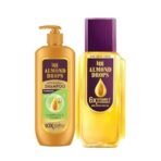 Bajaj Almond Drops Hair Nourishment Kit with 350ML Hair Oil & 340ML Shampoo for Hairfall Reduction & Soft, Shiny Hair - Fast UK Delivery - Image 2