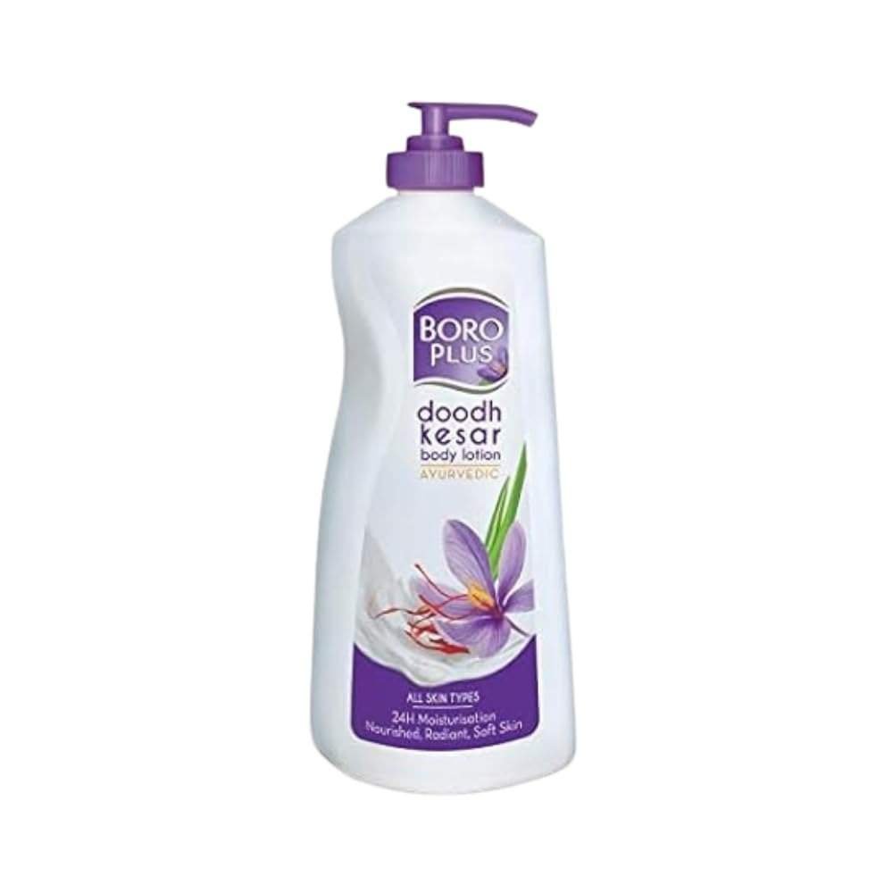 uk41Ij8hRZzL-1.jpg Boroplus Doodh Kesar Body Lotion, 400ml - Fast UK Delivery - Image 1