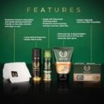 DENVER 5 in 1 Combo Grooming Kit For Men Gift Set - Nano Deo, Facewash,Body Spa Soap,Shaving Foam,Towel | Shaving Kit for Men | Gift Set for Men | Travel Grooming Kit | Valentine Gift For Men | Free Travel Pouch Inside - Fast UK Delivery - Image 6