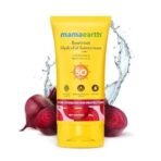 Mamaearth Beetroot Hydraful Sunscreen With Hyaluronic Acid - 50 g |SPF 50 & PA++++ | UVA & B Protection | Hydrates Skin | For Oily, Combination & Dry Skin | No white cast - Fast UK Delivery - Image 3