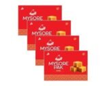 Bambino Ghee Mysore Pak Each 200 Gms X Pack of 4 (800Gms) - Fast UK Delivery - Image 2