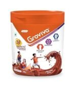 Groviva Milk Protein Powder for Kids 2-6 years | 200g Chocolate Jar | 38 Growth & Digestive Nutrients | Supports Physical Growth, Brain Development & Immunity - Chocolate Flavour 200g (Jar) - Fast UK Delivery - Image 2