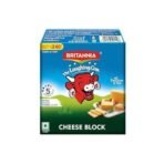 The Laughing Cow Cheese Block, 400g Pack - Fast UK Delivery - Image 2