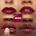 Maybelline New York Super Stay Vinyl Ink Longwear No-Budge Liquid Lipcolor Makeup, Highly Pigmented Color And Instant Shine, Unrivaled, Berry Burgundy High-Glossy Lipstick, 0.14 Fl Oz, 1 Count - Fast UK Delivery - Image 4