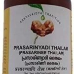 VAIDYARATNAM Prasarinyadi(Prasarini) Thailam 200Ml With Free Pachak Methi - Liquid - Fast UK Delivery