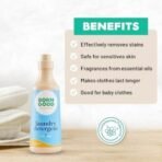 Born Good Plant Based Laundry Fragrance Detergent and Fabric Conditioner (2X softer clothes), Japanese Cypress Fragrance, Skin-safe, Non-toxins And Long-lasting freshness - 1 L each (Combo Pack of 2) - Fast UK Delivery - Image 5
