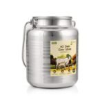 Kasutam A2 Pure Ghee - 5 litre | Made By Traditional Vedic Bilona Method | Made In Earthen Pot & Hand Churned | Free Grazing Grass Fed Cow Ghee | Immunity Booster Pure, Natural, And Healthy - Fast UK Delivery