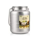 Kasutam A2 Pure Ghee - 5 litre | Made By Traditional Vedic Bilona Method | Made In Earthen Pot & Hand Churned | Free Grazing Grass Fed Cow Ghee | Immunity Booster Pure, Natural, And Healthy - Fast UK Delivery