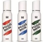 Fogg MASTER PINE+AGAR+OAK 120ML EACH 3PC Deodorant Spray - For Men & Women (450 ml, Pack of 3) - Fast UK Delivery - Image 2