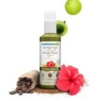 Mamaearth Kerala Thaali Hair Oil with Hibiscus, Bhringraj, Methi Dana & Amla for Thick & Long Hair - 150 ml | Stimulates Hair Growth | Nourishing Thali | 100% Natural Herbs | 12 Potent Herbs - Fast UK Delivery - Image 4